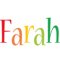 Farah birthday logo