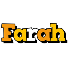 Farah cartoon logo