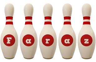 Faraz bowling-pin logo