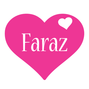 Faraz love-heart logo