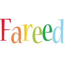 Fareed birthday logo