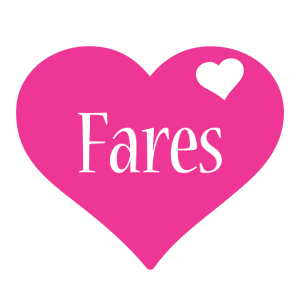 Fares love-heart logo