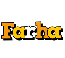 Farha cartoon logo