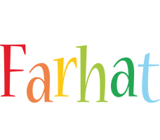 Farhat birthday logo