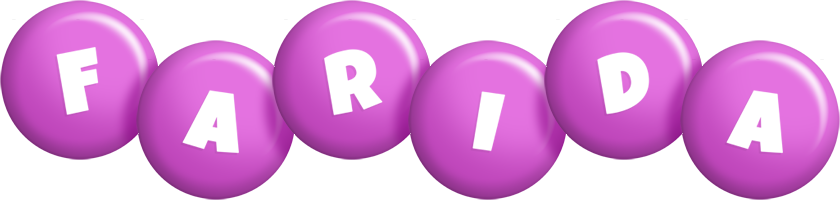 Farida candy-purple logo