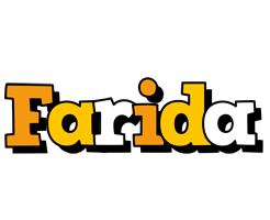 Farida cartoon logo