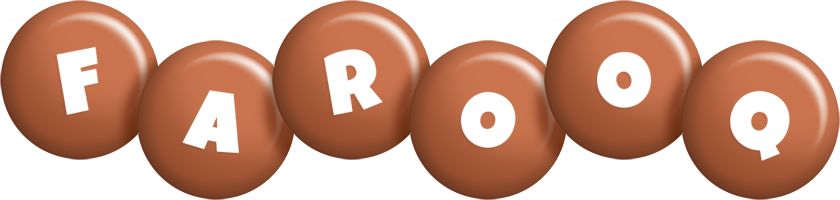 Farooq candy-brown logo