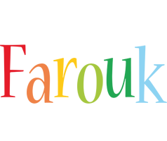 Farouk birthday logo