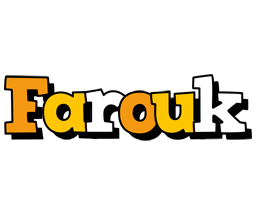 Farouk cartoon logo