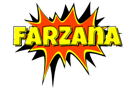 Farzana bazinga logo