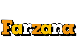 Farzana cartoon logo
