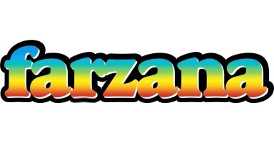 Farzana color logo
