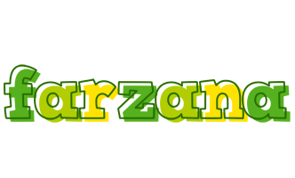 Farzana juice logo