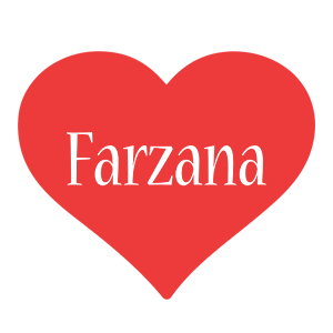 Farzana love logo