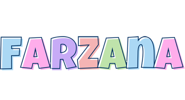 Farzana pastel logo
