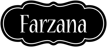 Farzana welcome logo