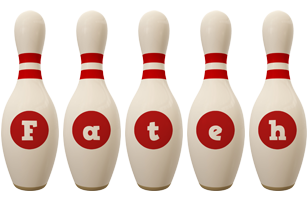 Fateh bowling-pin logo