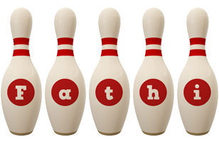 Fathi bowling-pin logo