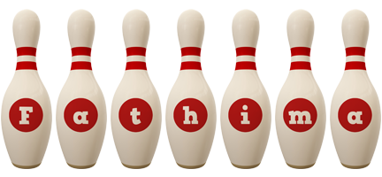 Fathima bowling-pin logo