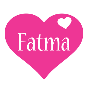 Fatma love-heart logo