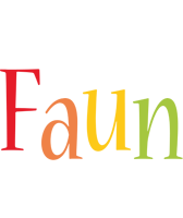 Faun birthday logo