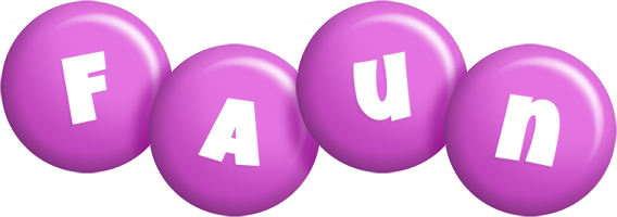 Faun candy-purple logo