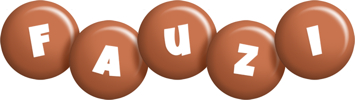 Fauzi candy-brown logo