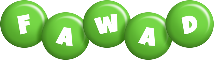 Fawad candy-green logo