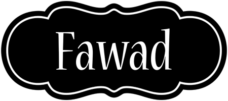 Fawad welcome logo