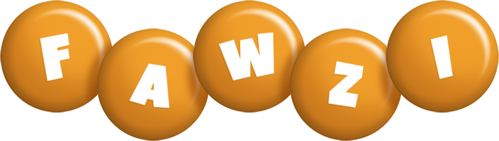Fawzi candy-orange logo