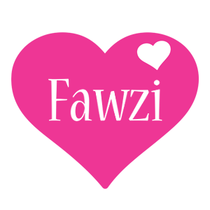Fawzi love-heart logo