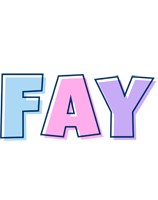 Fay pastel logo