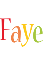 Faye birthday logo