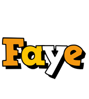 Faye cartoon logo