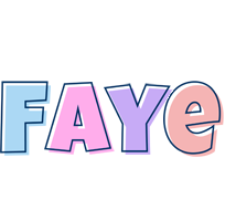 Faye pastel logo