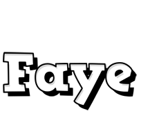 Faye snowing logo