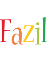 Fazil birthday logo