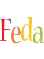 Feda birthday logo