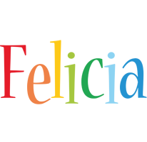 Felicia birthday logo