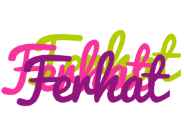 Ferhat flowers logo