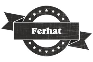 Ferhat grunge logo