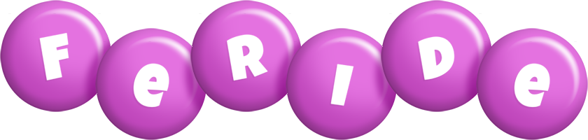 Feride candy-purple logo