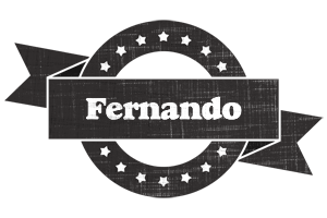 Fernando grunge logo