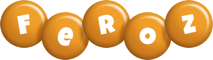 Feroz candy-orange logo
