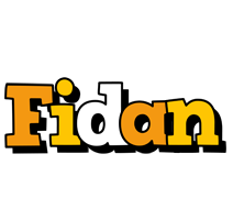 Fidan cartoon logo