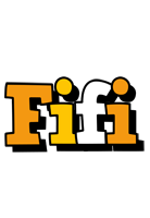 Fifi cartoon logo