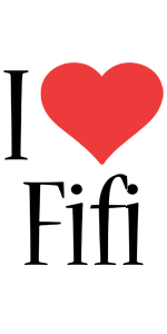 Fifi i-love logo