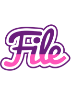 File cheerful logo