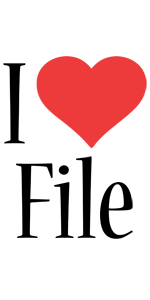 File i-love logo