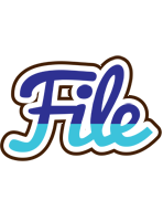 File raining logo